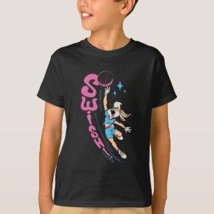 Lola Buny "SWISH!" Basketball Dunk T-Shirt