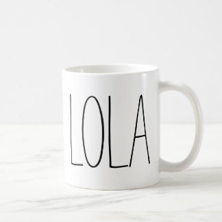 Lola Coffee Mug