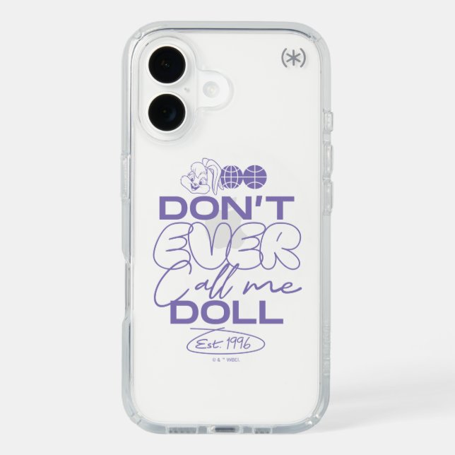 Lola "Don't Ever Call Me Doll" Speck iPhone Case (Front)