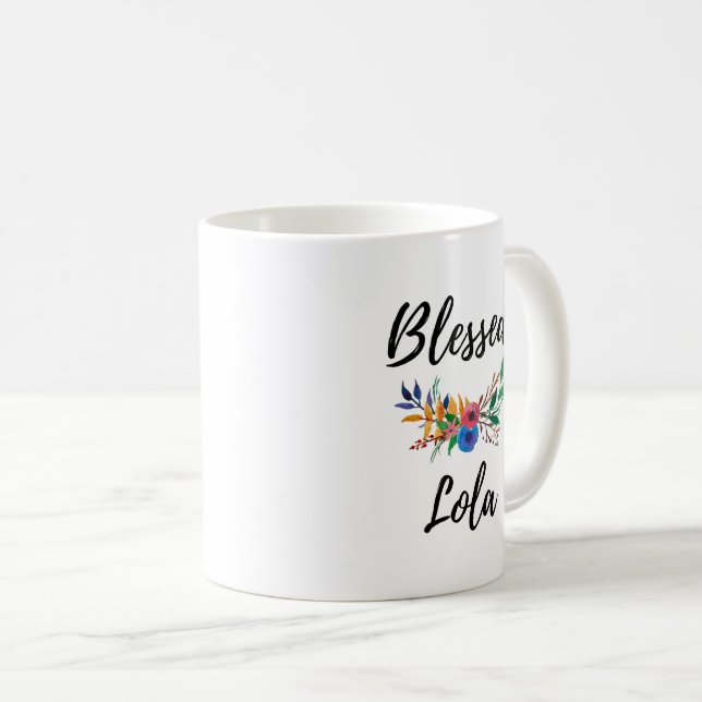 Lola Filipino Philippines Grandmother Gift Mug (Front Right)