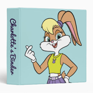 Lola Finger Heart 3 Ring Binder