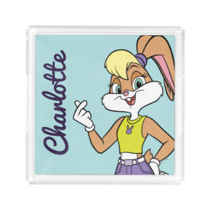 Lola Finger Heart Acrylic Tray