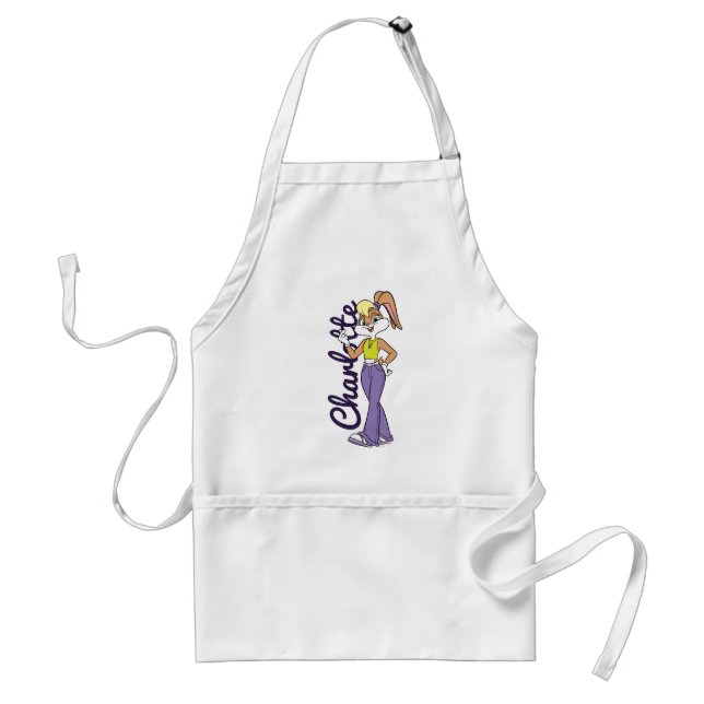 Lola Finger Heart Adult Apron (Front)