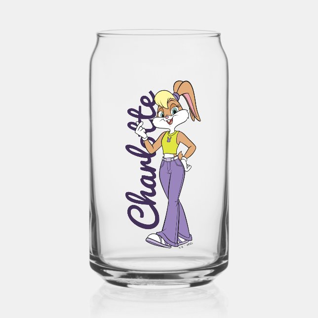 Lola Finger Heart Can Glass (Front)