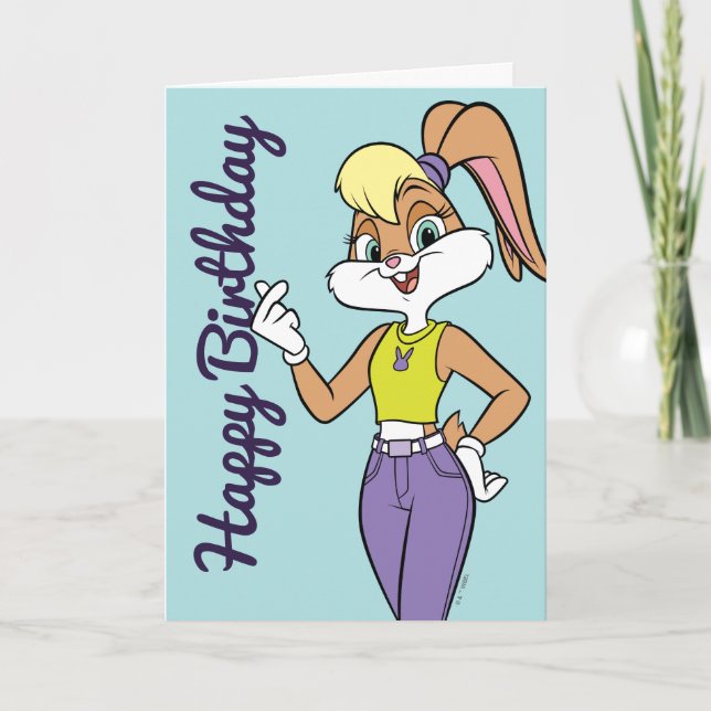 Lola Finger Heart Card (Front)