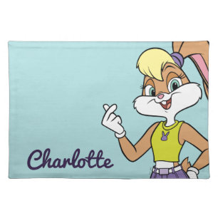 Lola Finger Heart Cloth Placemat