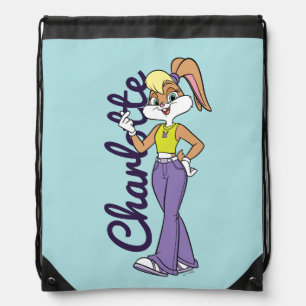 Lola Finger Heart Drawstring Bag
