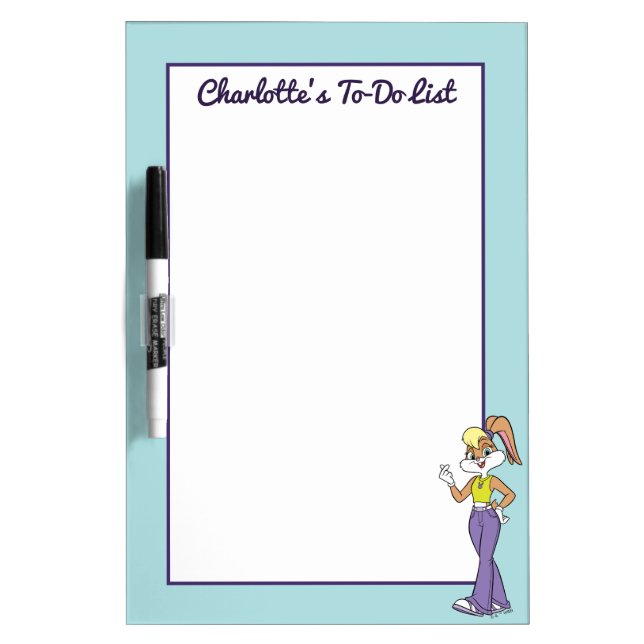 Lola Finger Heart Dry Erase Board (Front)