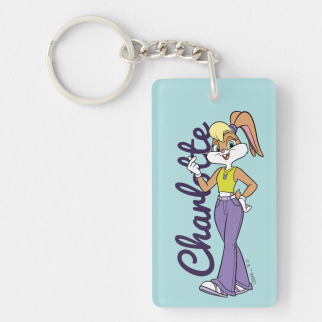 Lola Finger Heart Keychain (Front)