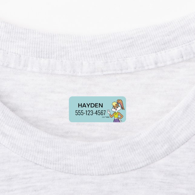 Lola Finger Heart Kids' Labels (Affixed)