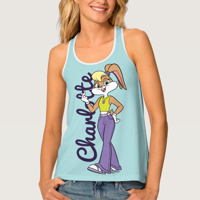 Lola Finger Heart Tank Top (Front)