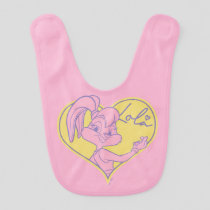 Lola Heart Signature Baby Bib