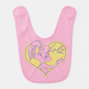 Lola Heart Signature Baby Bib