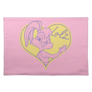Lola Heart Signature Cloth Placemat