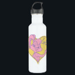 Lola Heart Signature Stainless Steel Water Bottle<br><div class="desc">Feel the love with Lola's Heart! This soft, pastel design features Lola Bunny nestled within a heart, her name elegantly scripted beside her. The gentle colors and charming composition make this a perfect addition to any Looney Tunes collection. Personalize your Zazzle items – from phone cases to pillows – with...</div>