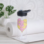 Lola Heart Signature Water Bottle<br><div class="desc">Feel the love with Lola's Heart! This soft, pastel design features Lola Bunny nestled within a heart, her name elegantly scripted beside her. The gentle colors and charming composition make this a perfect addition to any Looney Tunes collection. Personalize your Zazzle items – from phone cases to pillows – with...</div>