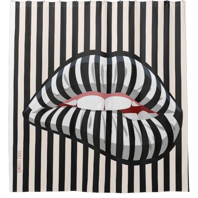 Lola Lips  Shower Curtain (Front)