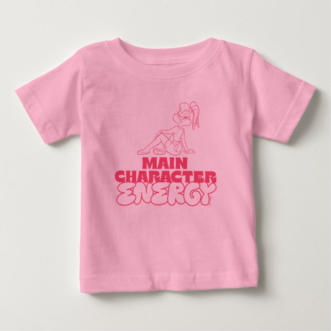 Lola Main Character Energy Baby T-Shirt (Front)