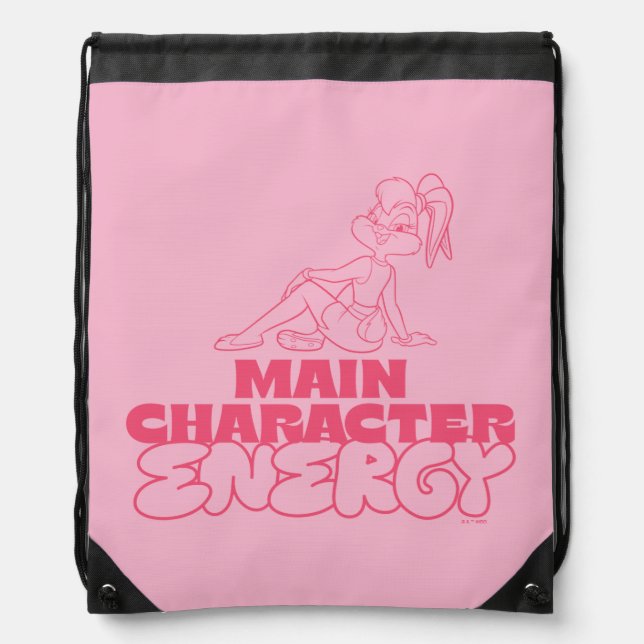 Lola Main Character Energy Drawstring Bag (Front)