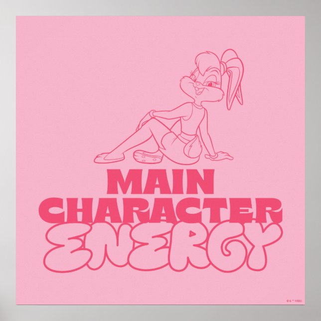 Lola Main Character Energy Poster (Front)
