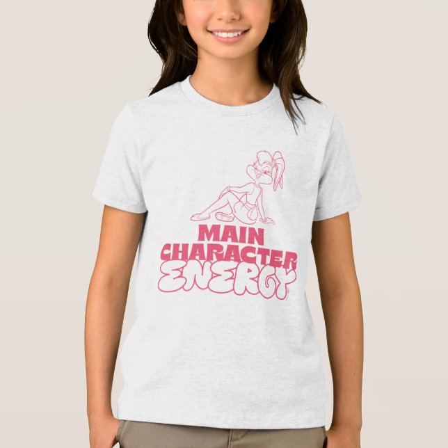 Lola Main Character Energy Tri-Blend Shirt (Front)