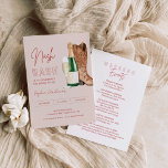 LOLA Nash Bash Bachelorette Party Invitation<br><div class="desc">The Lola collection exudes modern elegance with its sleek lines and contemporary typography. Its feminine undertones are beautifully balanced with a bold statement,  making it an ideal choice for the vivacious and modern bride.</div>