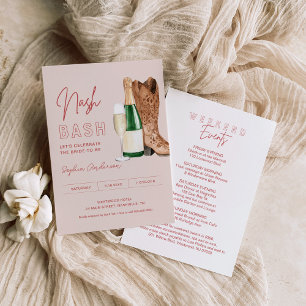 LOLA Nash Bash Bachelorette Party Invitation