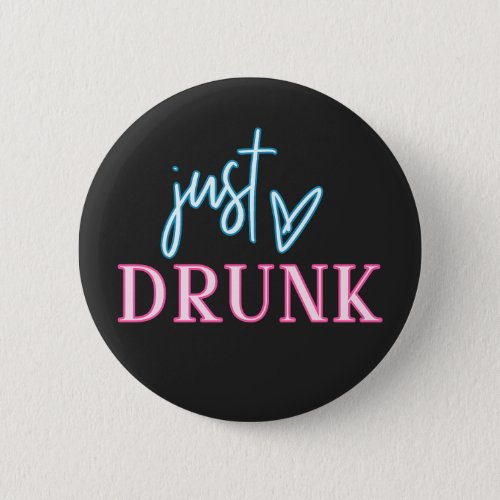 LOLA Neon Blue Pink Just Drunk Bachelorette Button