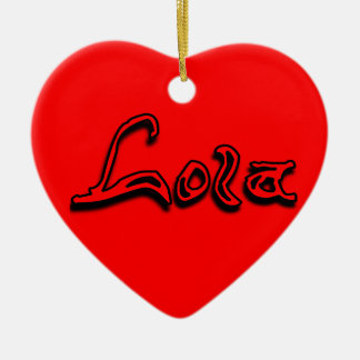 Lola Ornament