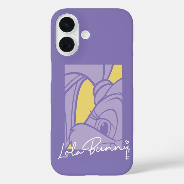 Lola Portrait Autograph Case-Mate iPhone Case (Back)