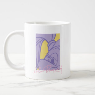 Lola Portrait Autograph Giant Coffee Mug