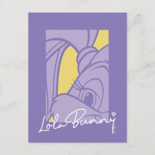 Lola Portrait Autograph Postcard