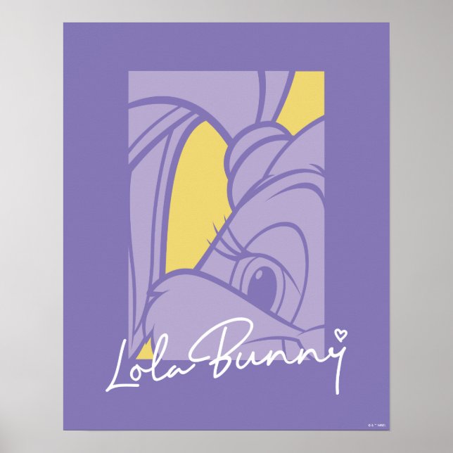 Lola Portrait Autograph Poster (Front)