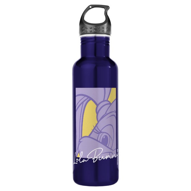 Lola Portrait Autograph Stainless Steel Water Bottle (Front)