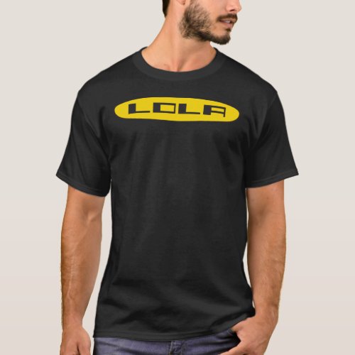 Lola Racing cars 1960x27s logo _ black  Essentia T_Shirt