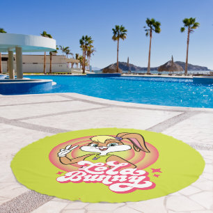 Lola Retro LOONEY TUNES™ Rings Beach Towel