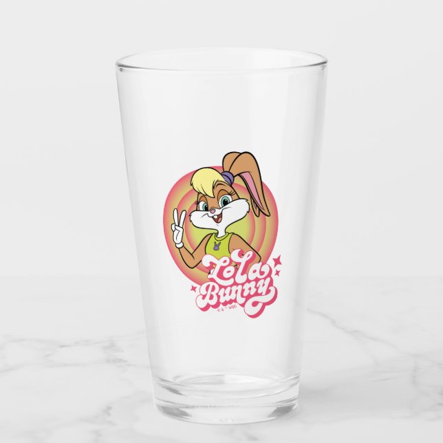 Lola Retro LOONEY TUNES™ Rings Glass (Front)