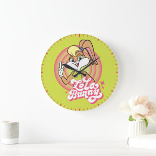 Lola Retro LOONEY TUNES™ Rings Large Clock