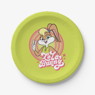 Lola Retro LOONEY TUNES™ Rings Paper Plates