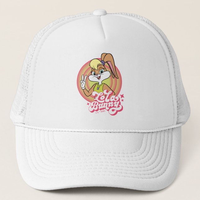 Lola Retro LOONEY TUNES™ Rings Trucker Hat (Front)