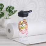 Lola Retro LOONEY TUNES™ Rings Water Bottle<br><div class="desc">Peace out with Lola in the iconic Looney Tunes Rings! This eye-catching design features Lola Bunny giving a playful peace sign against a bold, colorful backdrop. Her iconic style and the retro "Lola Bunny" lettering make this a must-have for any Looney Tunes fan. Personalize your Zazzle gear – from apparel...</div>