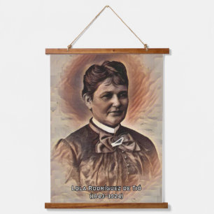 Lola Rodriguez de Tio Hanging Tapestry
