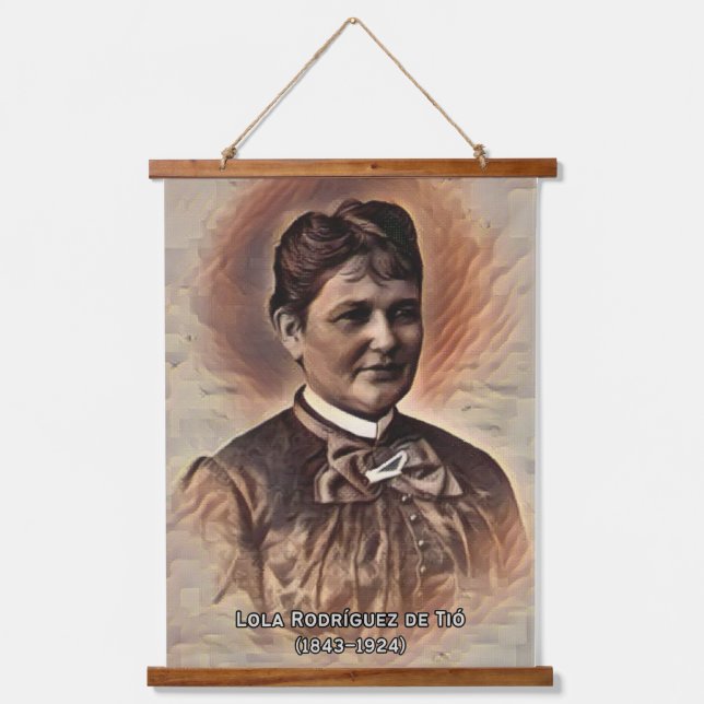Lola Rodriguez de Tio Hanging Tapestry (Front)