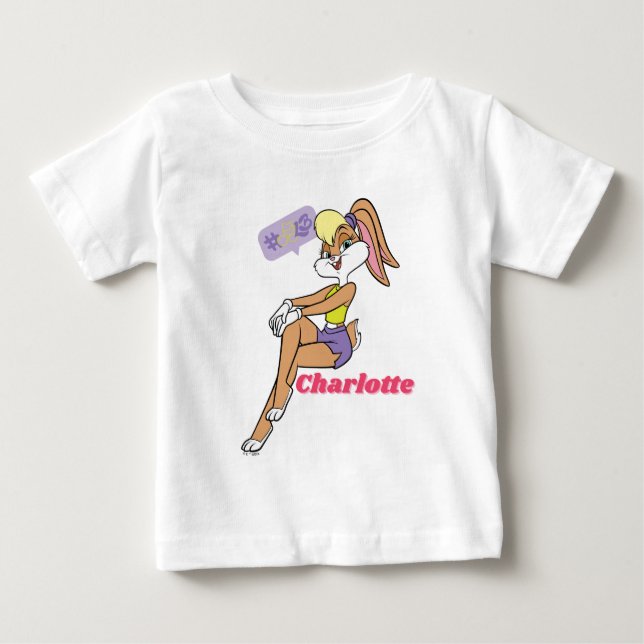 Lola Sitting Baby T-Shirt (Front)