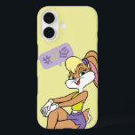 Lola Sitting iPhone 16 Case<br><div class="desc">Lola Bunny is always ready to have some fun. This image is perfect for any fan of Lola Bunny or Looney Tunes. Her sassy smile and sporty attire are iconic, making her the perfect design to personalize anything from phone cases to tote bags. Let Lola add a touch of cartoon...</div>