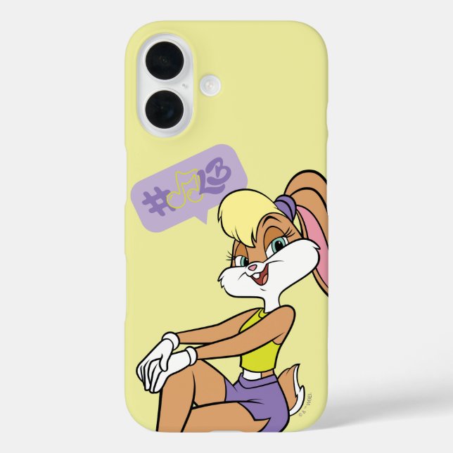 Lola Sitting Case-Mate iPhone Case (Back)