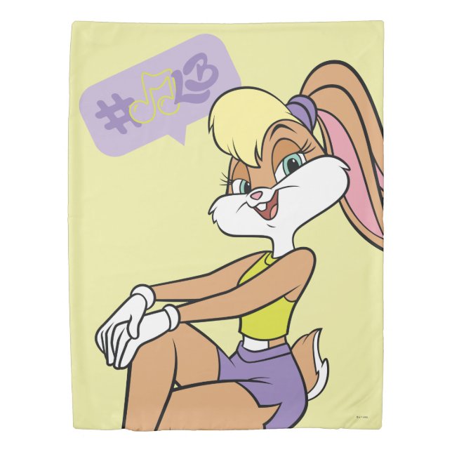 Lola Sitting Duvet Cover (Front)