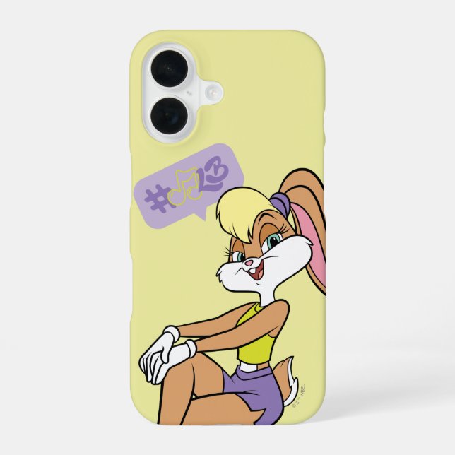 Lola Sitting Iphone Case (Back)