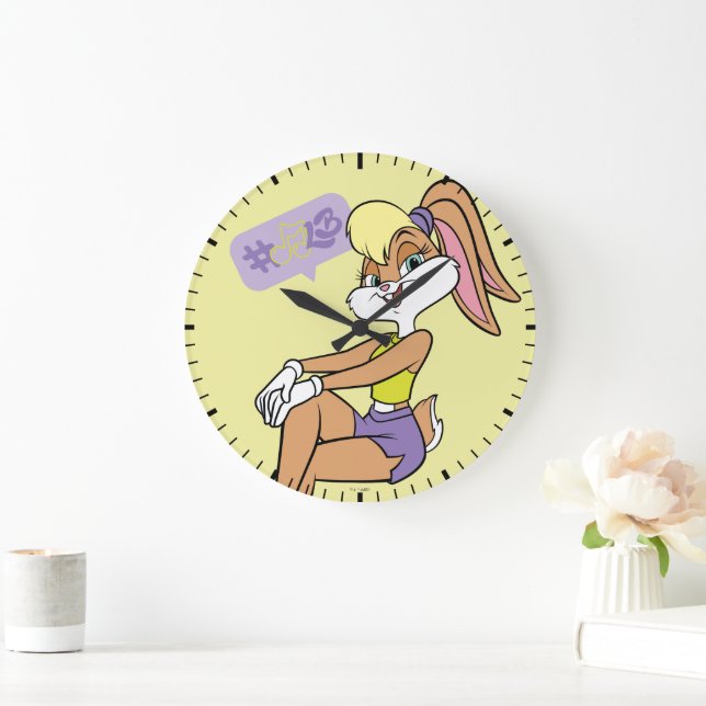 Lola Sitting Large Clock (Home)