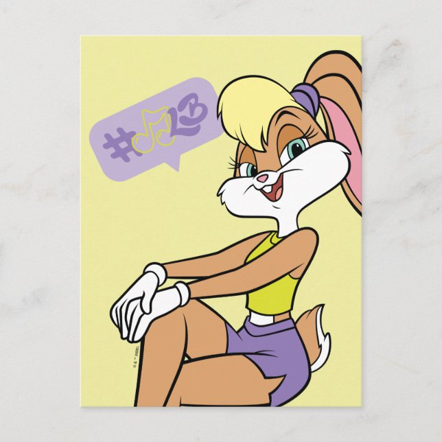 Lola Sitting Postcard (Front)